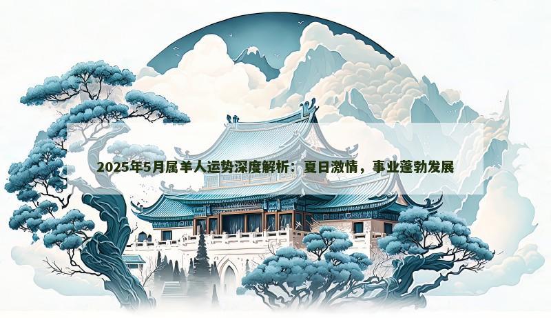 2025年5月属羊人运势深度解析：夏日激情，事业蓬勃发展