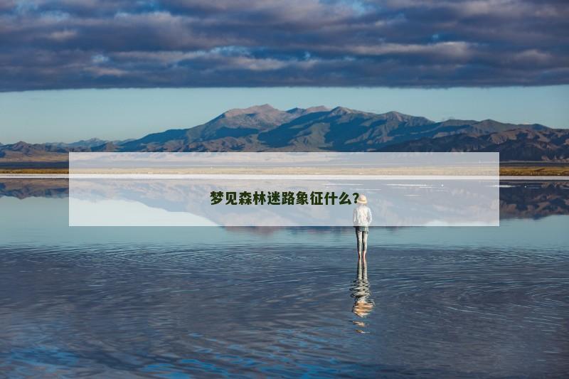 梦见森林迷路象征什么? 梦见森林迷路象征什么?