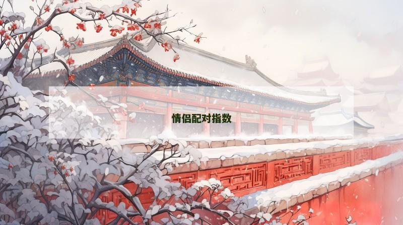 情侣配对指数