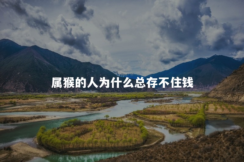 属猴的人为什么总存不住钱？花钱没计划怎么改