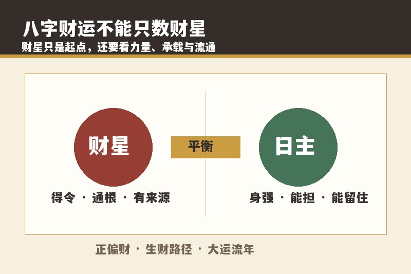 八字怎么看财运旺不旺？财星越多越有钱吗