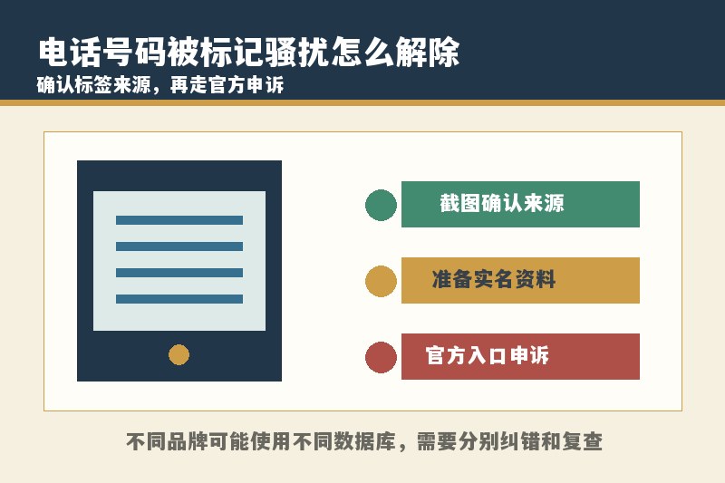 电话号码被标记为骚扰电话怎么解除？申诉后多久能取消
