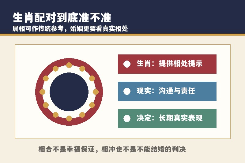 生肖配对准吗？找对象要不要相信属相合不合