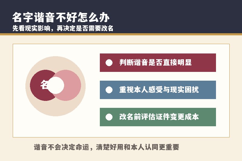 名字谐音不好怎么办？会不会影响孩子性格和运势